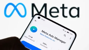 Meta Ads campaign concept with Facebook and Instagram advertising visuals symbolising targeted social media marketing.